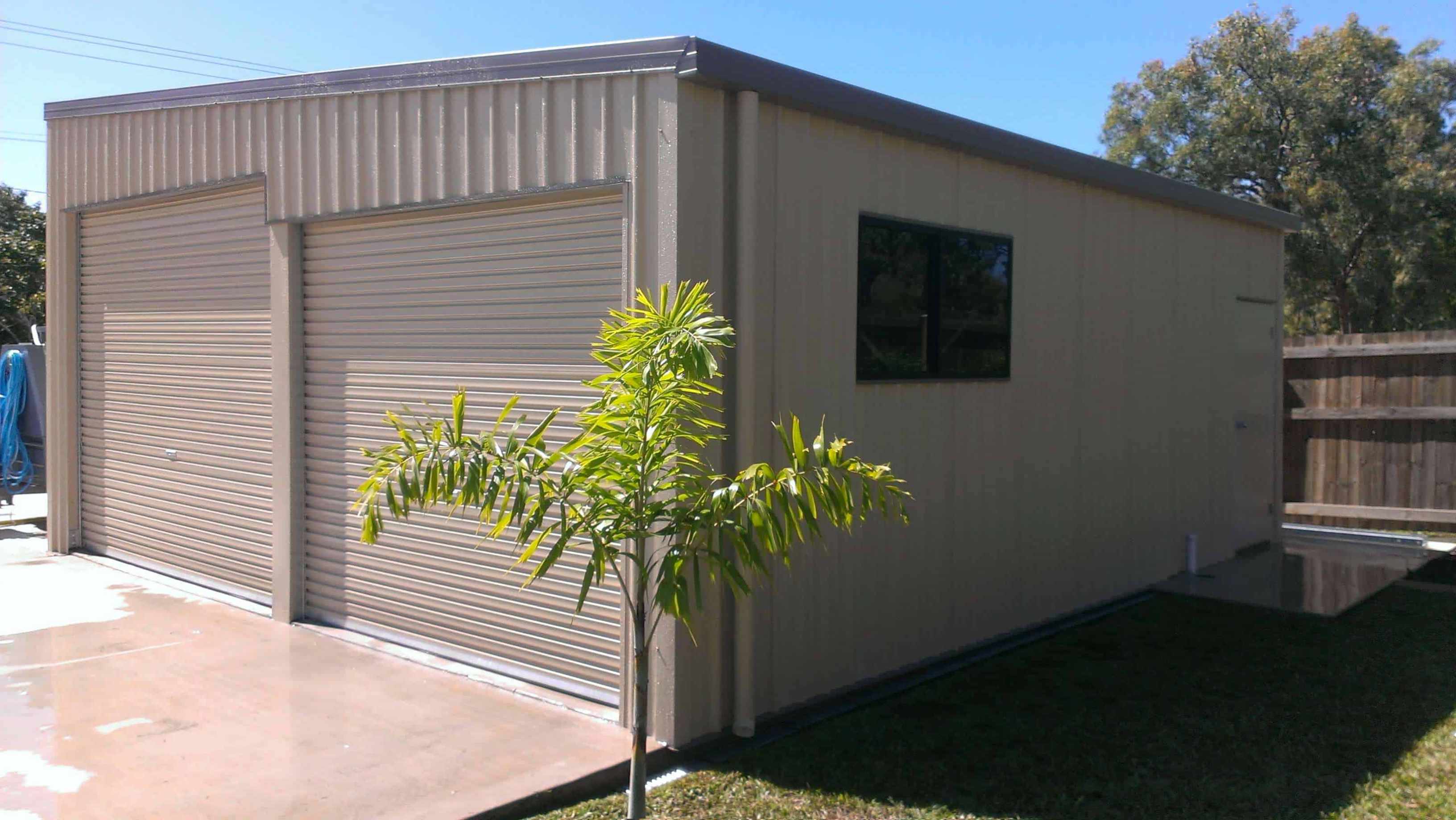 Custom shed built by Bryland Sheds in Townsville
